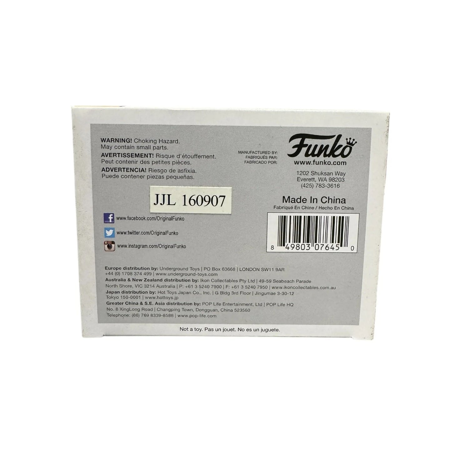 Beefsquatch #102 Funko Pop! - Bob's Burgers - Condition 8\/10