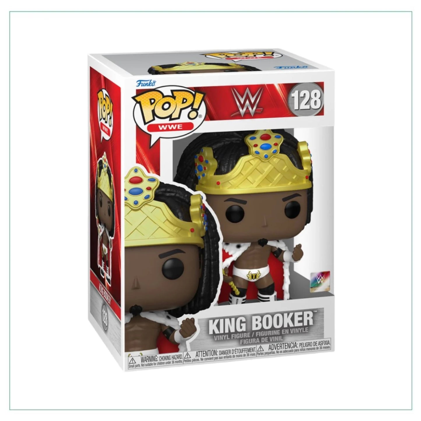 King Booker #128 Funko Pop! WWE