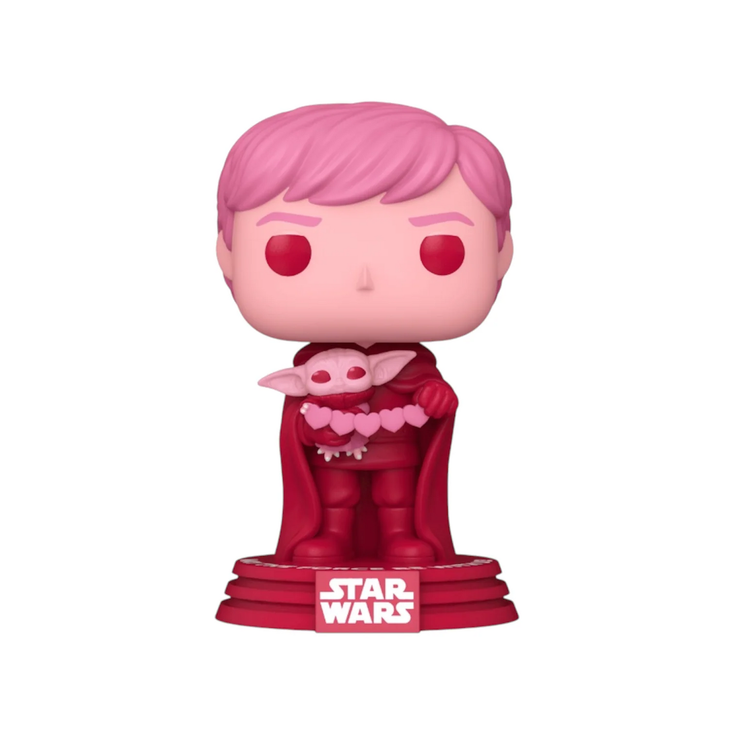 Luke Skywalker with Grogu #494 Funko Pop! - Star Wars - Valentine’s