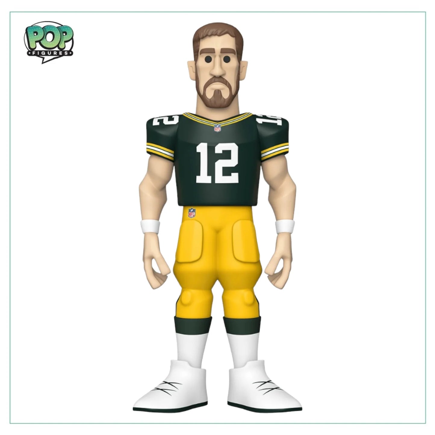 Aaron Rodgers 12\\ Funko Gold Vinyl! - NFL"