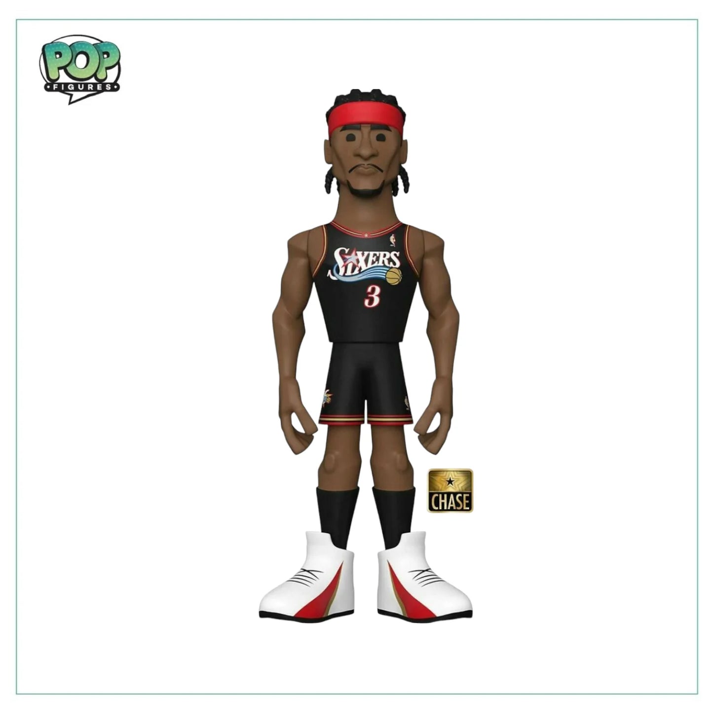 Allen Iverson 12\\ Funko Gold Vinyl! - NBA - Chase Edition"
