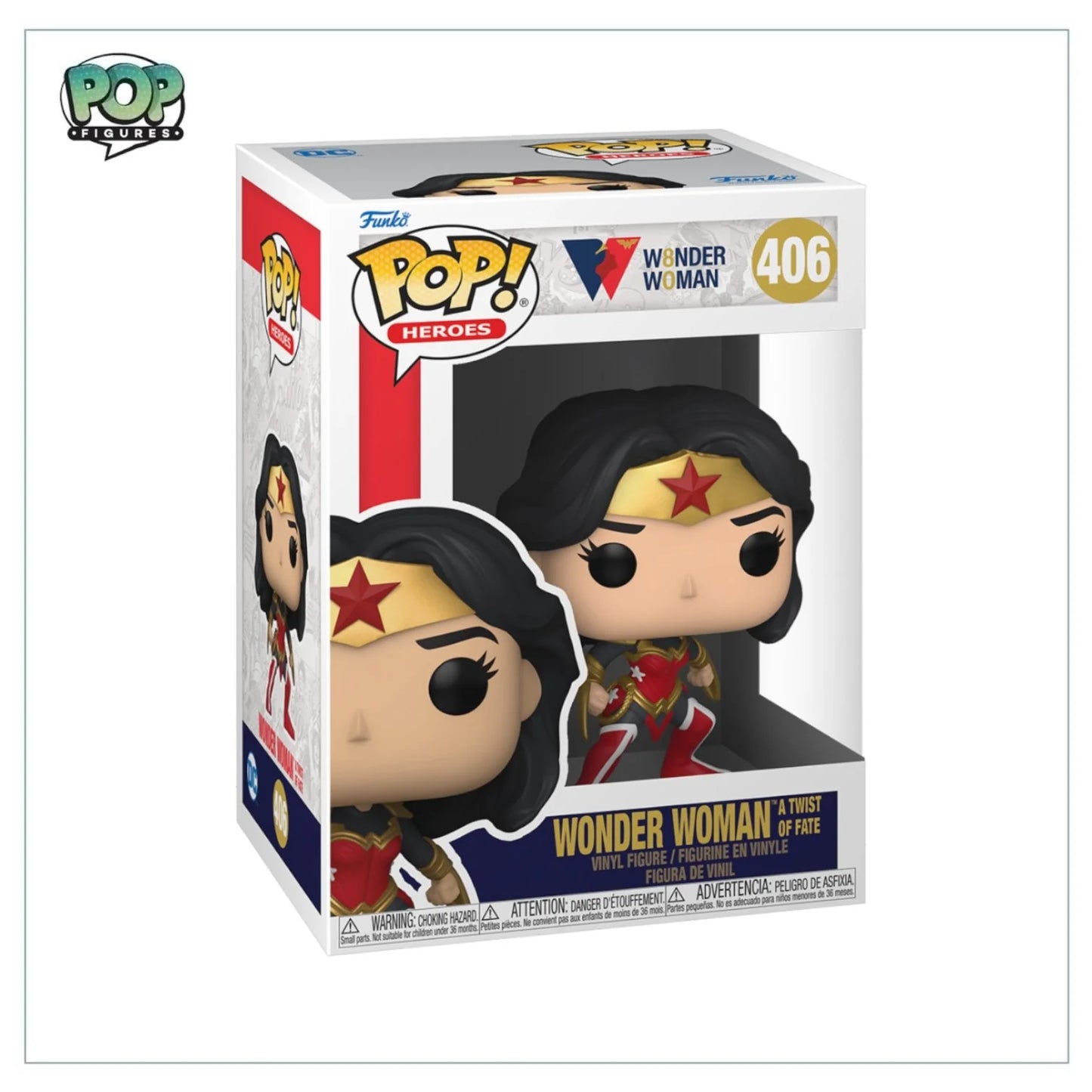 Wonder Woman (A Twist of Fate) #406 Funko Pop! Wonder Woman