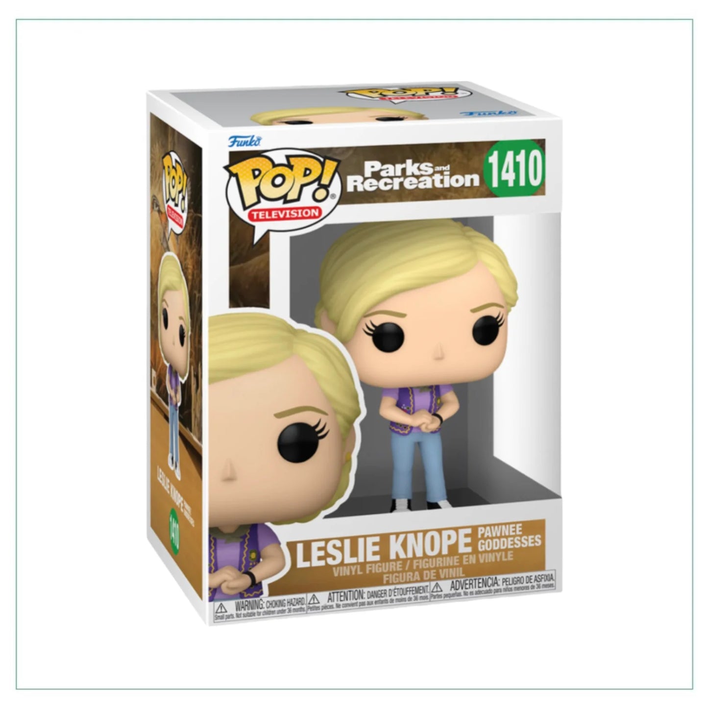 Leslie Knope (Pawnee Goodesses) #1410 Funko Pop! - Parks \\u0026 Recreation