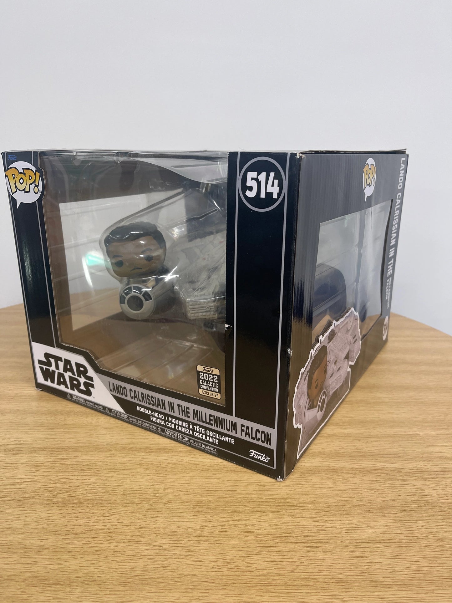Lando Calrissian In The Millennium Falcon #514 Funko Pop! - Star Wars - 2022 Galagtic Convention Exclusive
