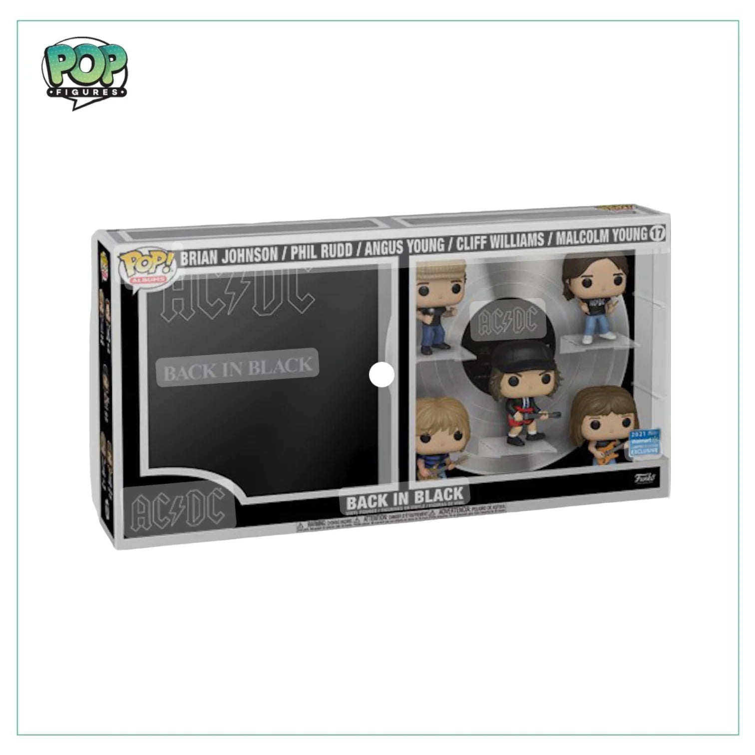 AC\\/DC: Back In Black #17 Deluxe Vinyl Album! AC\\/DC, 2021 Walmart Exclusive