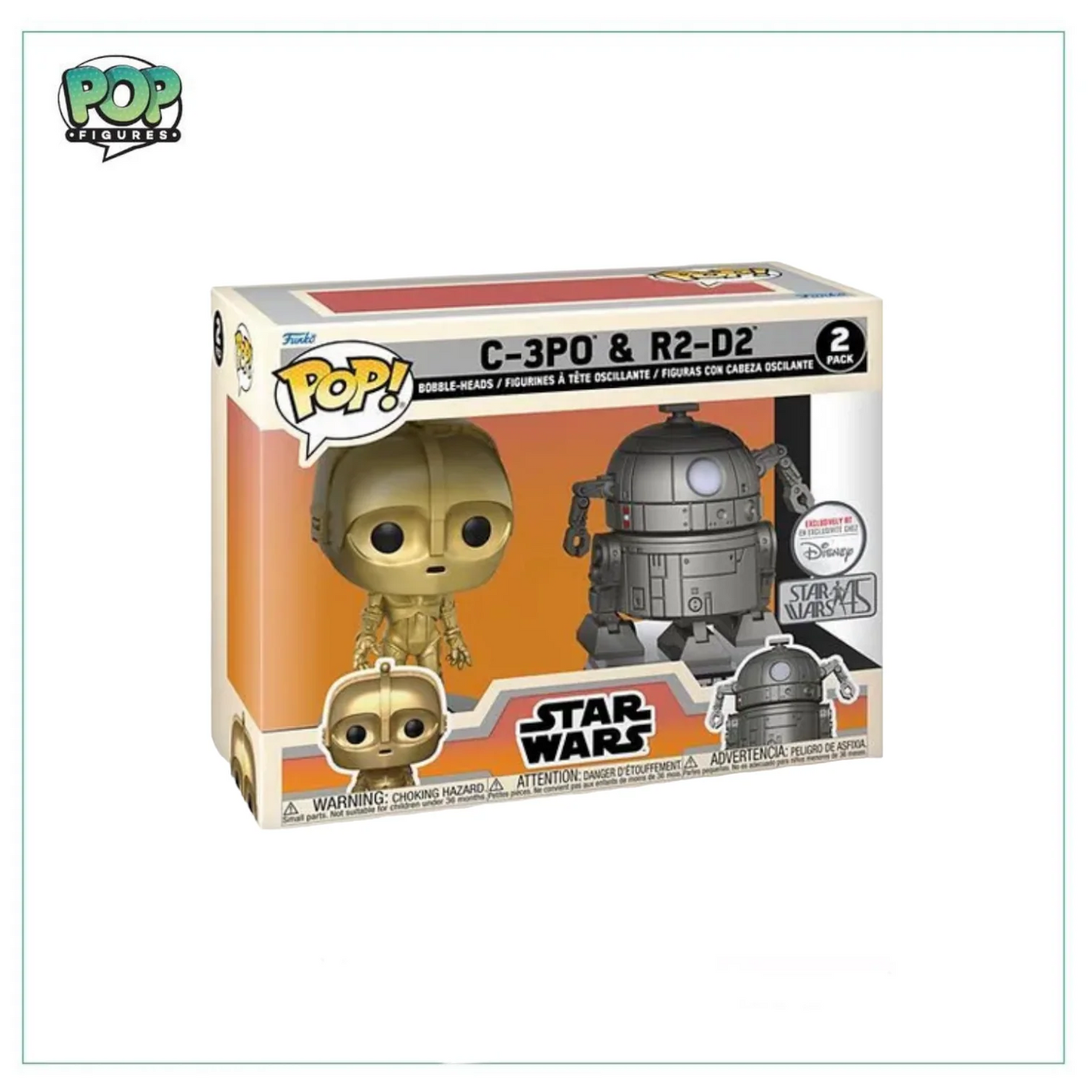 C-3PO \\u0026 R2-D2 Deluxe Funko 2 Pack! Star Wars - Disney Exclusive