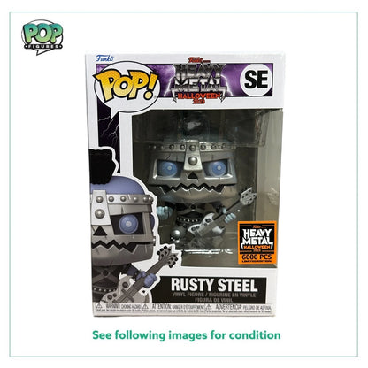 Rusty Steel Funko Pop! - Heavy Metal Halloween 2023 Exclusive LE6000 Pcs - Condition 8.5\/10