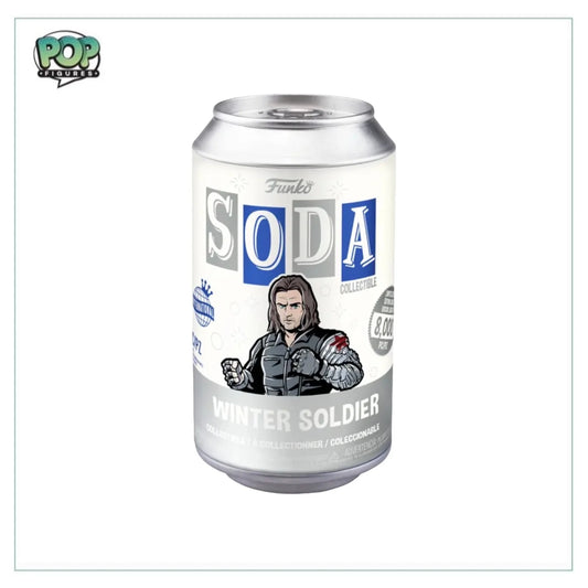 Winter Soldier Funko Soda Vinyl Figure! - Captain America: Civil War - International LE8000 Pcs - Chance of Chase