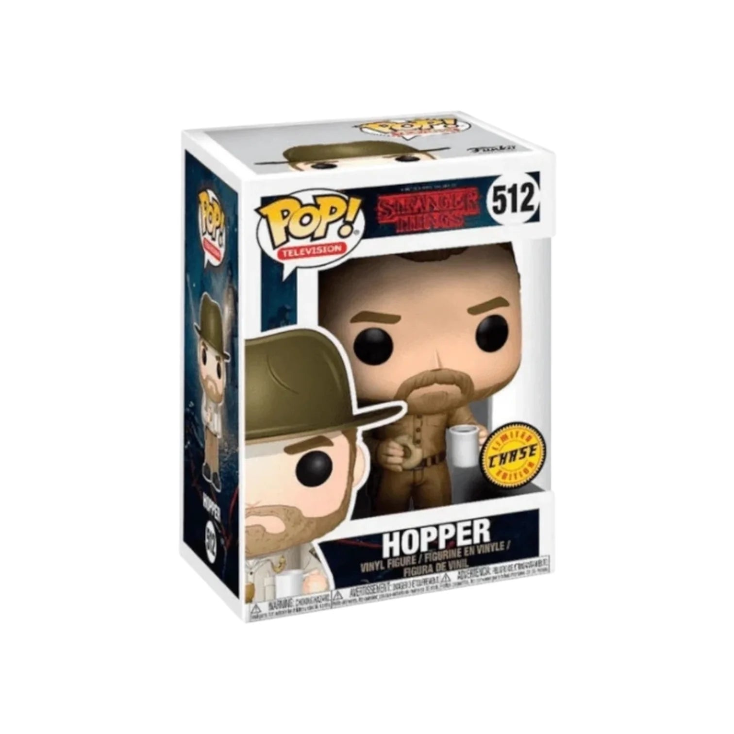 Hopper #512 (Chase) Funko Pop! - Stranger Things