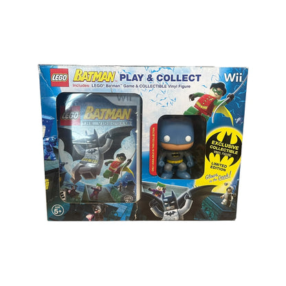 Lego Batman (Batman) Play \\u0026 Collect Nintendo Wii (Glows in the Dark) Funko Pop Bundle! - Condition 6\\/10
