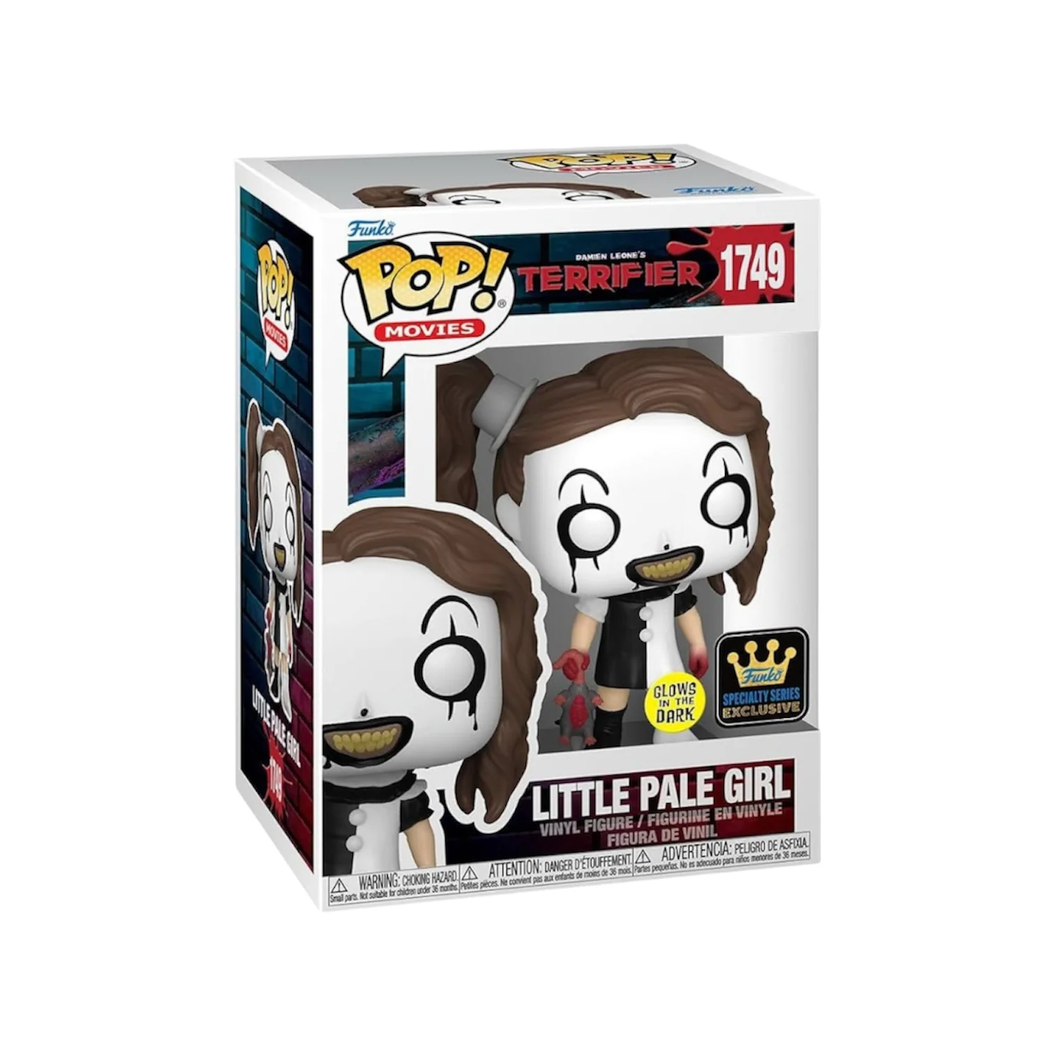 Little Pale Girl #1749 (Glow In The Dark)  Funko Pop! - Terrifier - Speciality Series