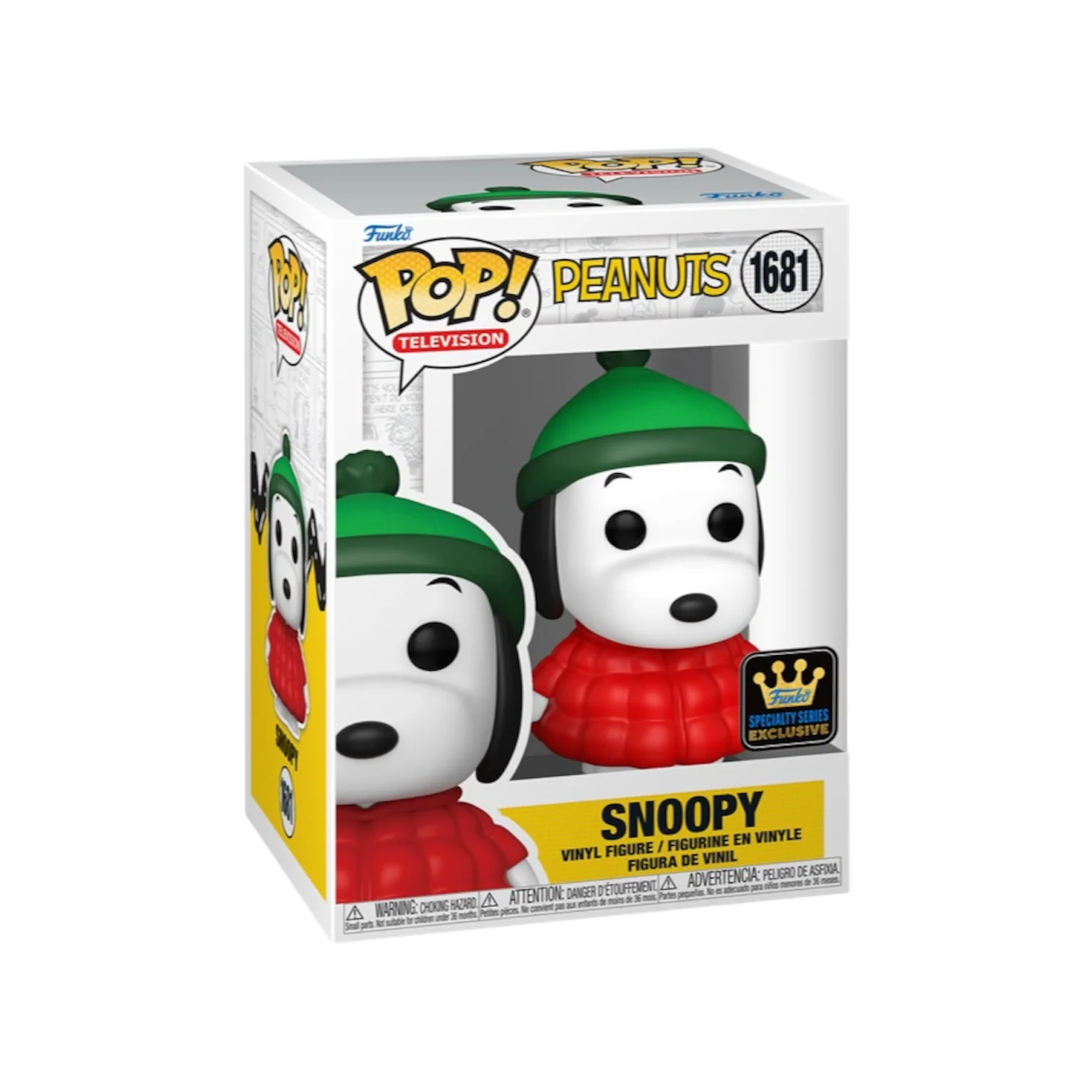 Snoopy #1681 Funko Pop! - Peanuts - Speciality Series Exclusive
