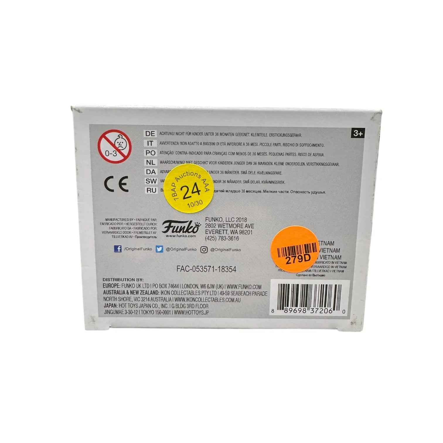 Thor #438 Funko Pop! - Marvel - 2019 ECCC Shared Exclusive - Condition 7\/10