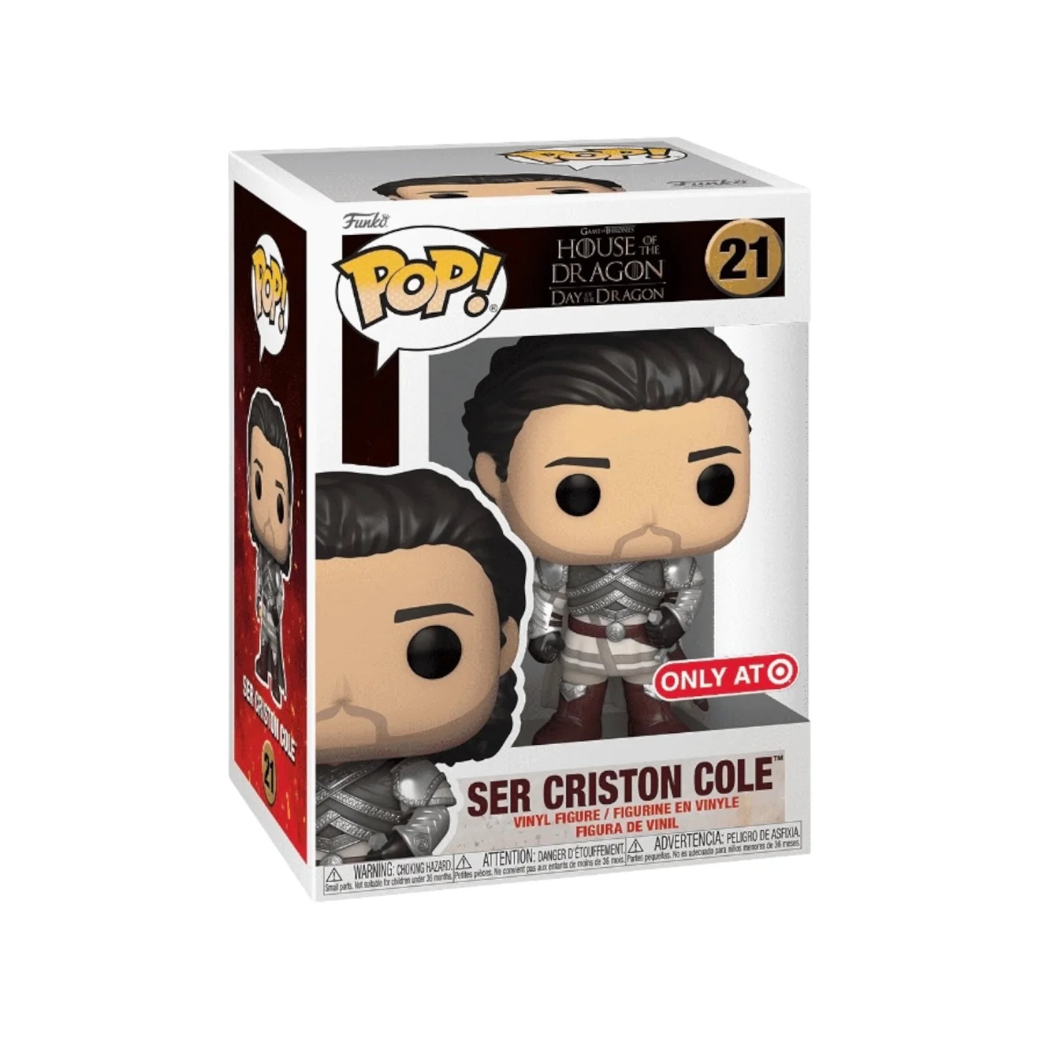 Ser Criston Cole #21 Funko Pop! - House of The Dragon - Target Exclusive