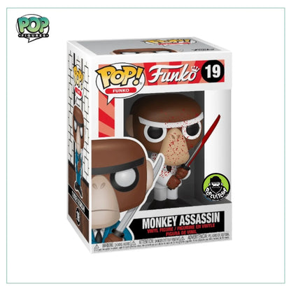Monkey Assassin #19 (White Bloody) Funko Pop! - Fantasik Plastik - Popcultcha Exclusive