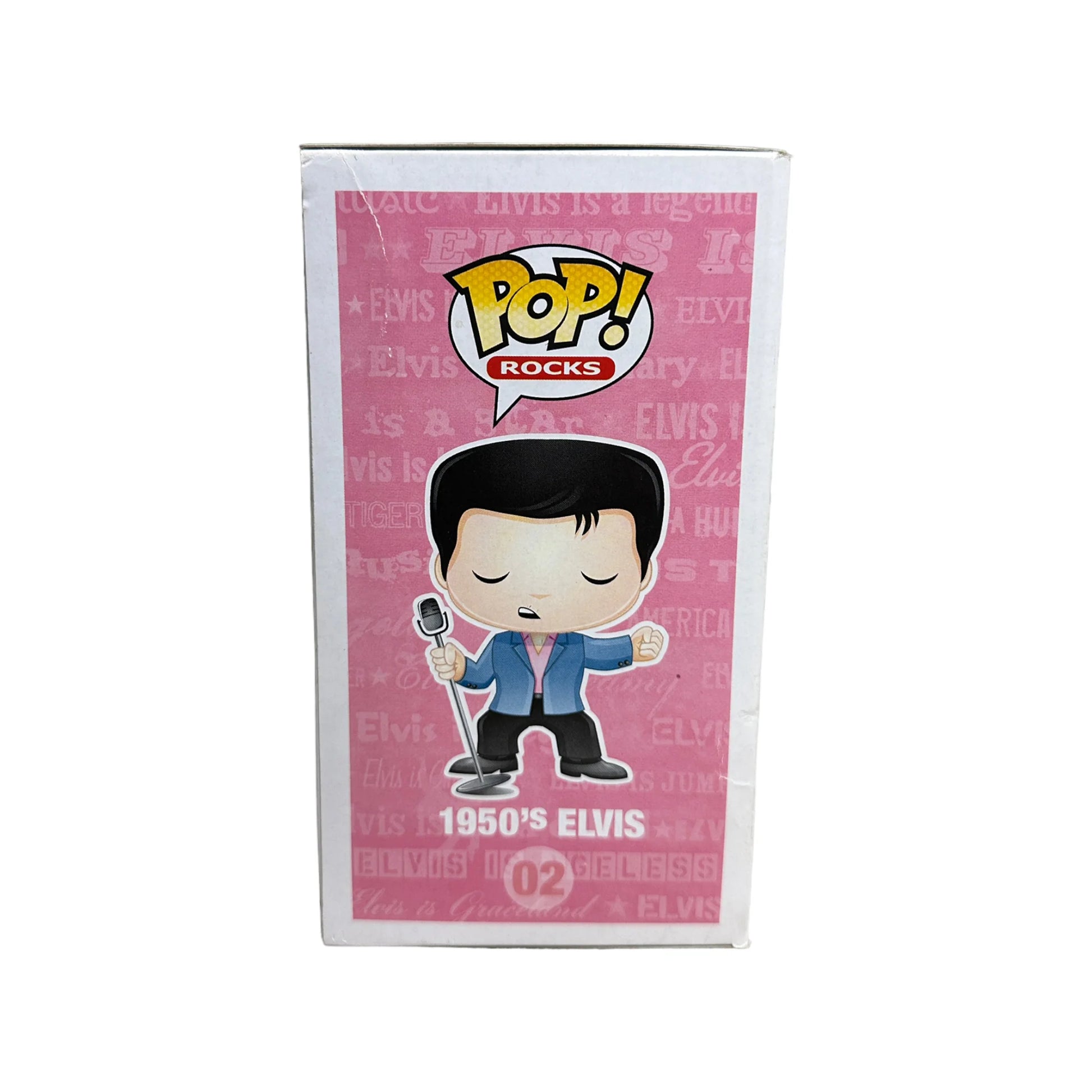 1950's Elvis #02 Funko Pop! - Rocks - 2011 Pop! - Condition 6.5\\/10