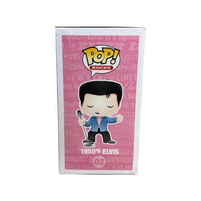 1950's Elvis #02 Funko Pop! - Rocks - 2011 Pop! - Condition 6.5\\/10