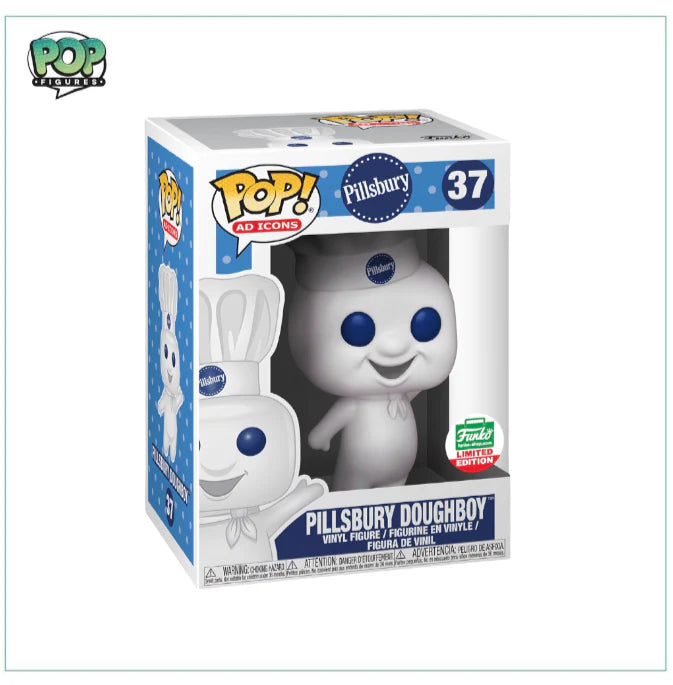 Pillsbury Doughboy #37 Funko Pop! Ad Icons, Funko Limited Edition - 9.5\/10