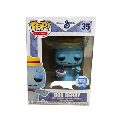 Boo Berry #35 (w\\/ Cereal) Funko Pop! - Ad Icons - Funko Shop Exclusive - Condition 8\\/10