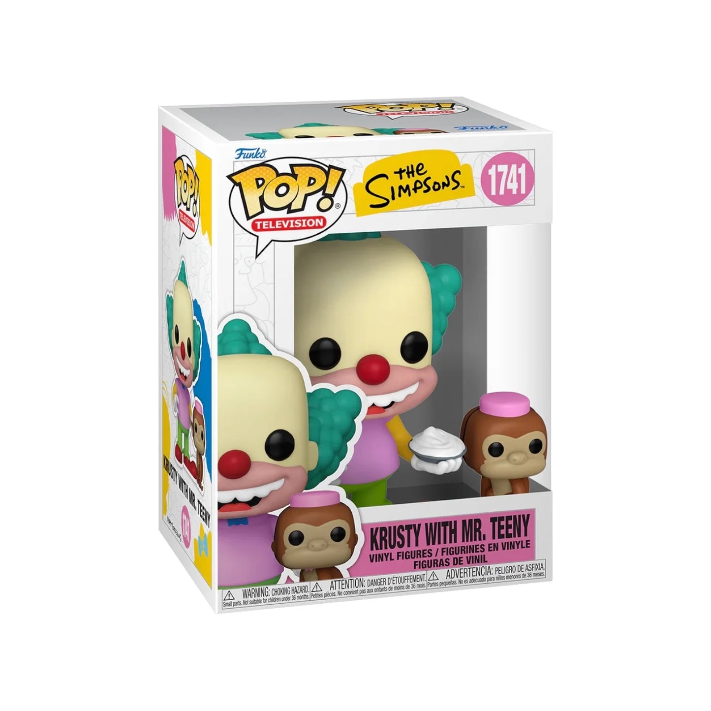 Krusty with Mr.Teeny #1741 Funko Pop - The Simpsons