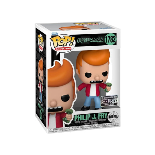 Philip J. Fry #1782 (Meme) Funko Pop! - Futurama - Entertainment Earth Exclusive