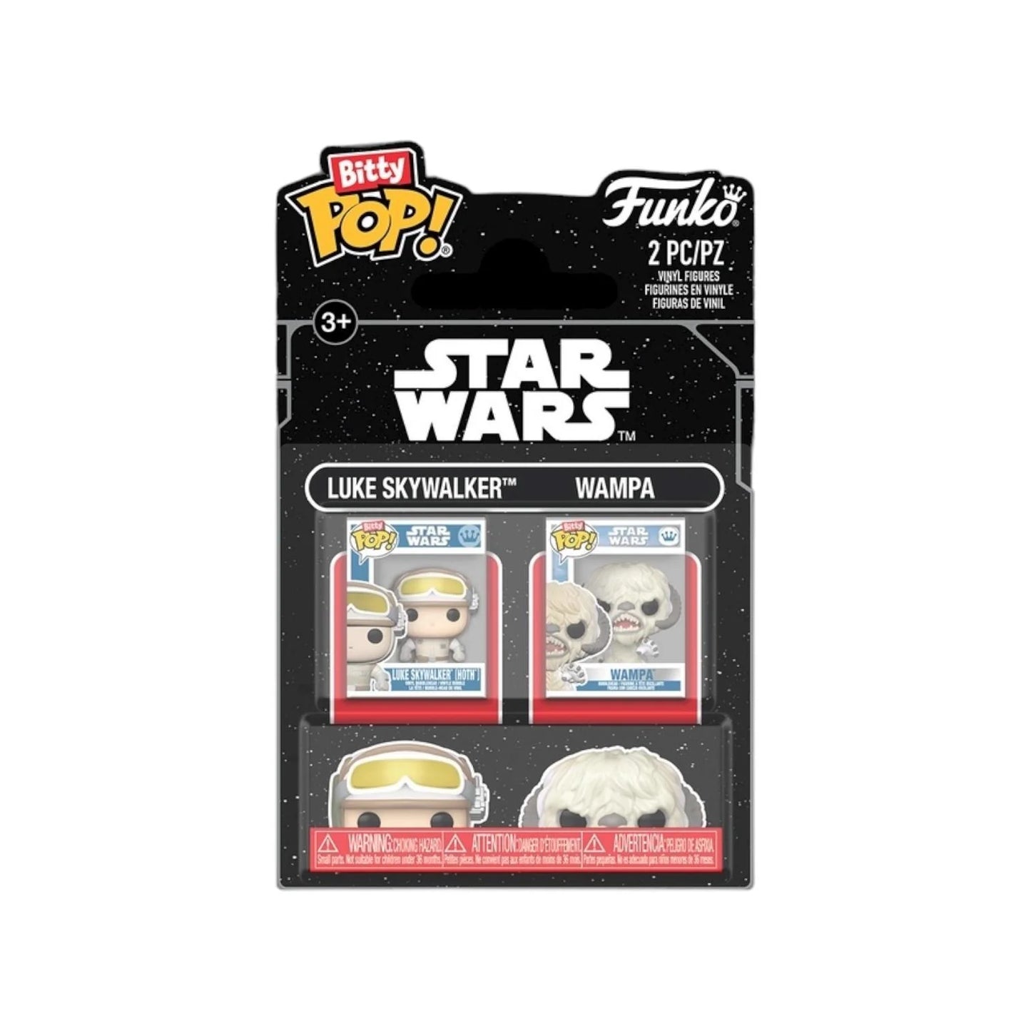 Luke Skywalker \\u0026 Wampa Funko 2 Pack Bitty Pop - Star Wars