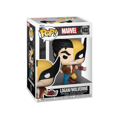 Logan\\/Wolverine #1433 Funko Pop!  - Marvel Split Character