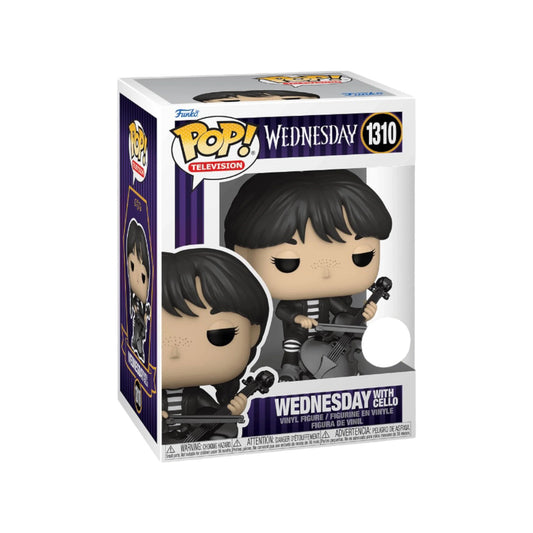 Wednesday with Cello #1310 Funko Pop! - Wednesday - Funko Shop Exclusive (No Sticker)