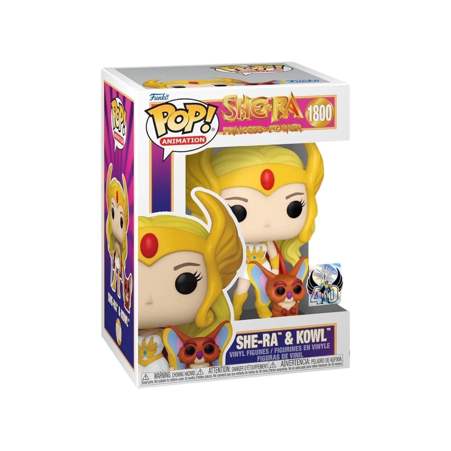 She-Ra \u0026 Kowl #1800 Funko Pop -She Ra:Princess of Power