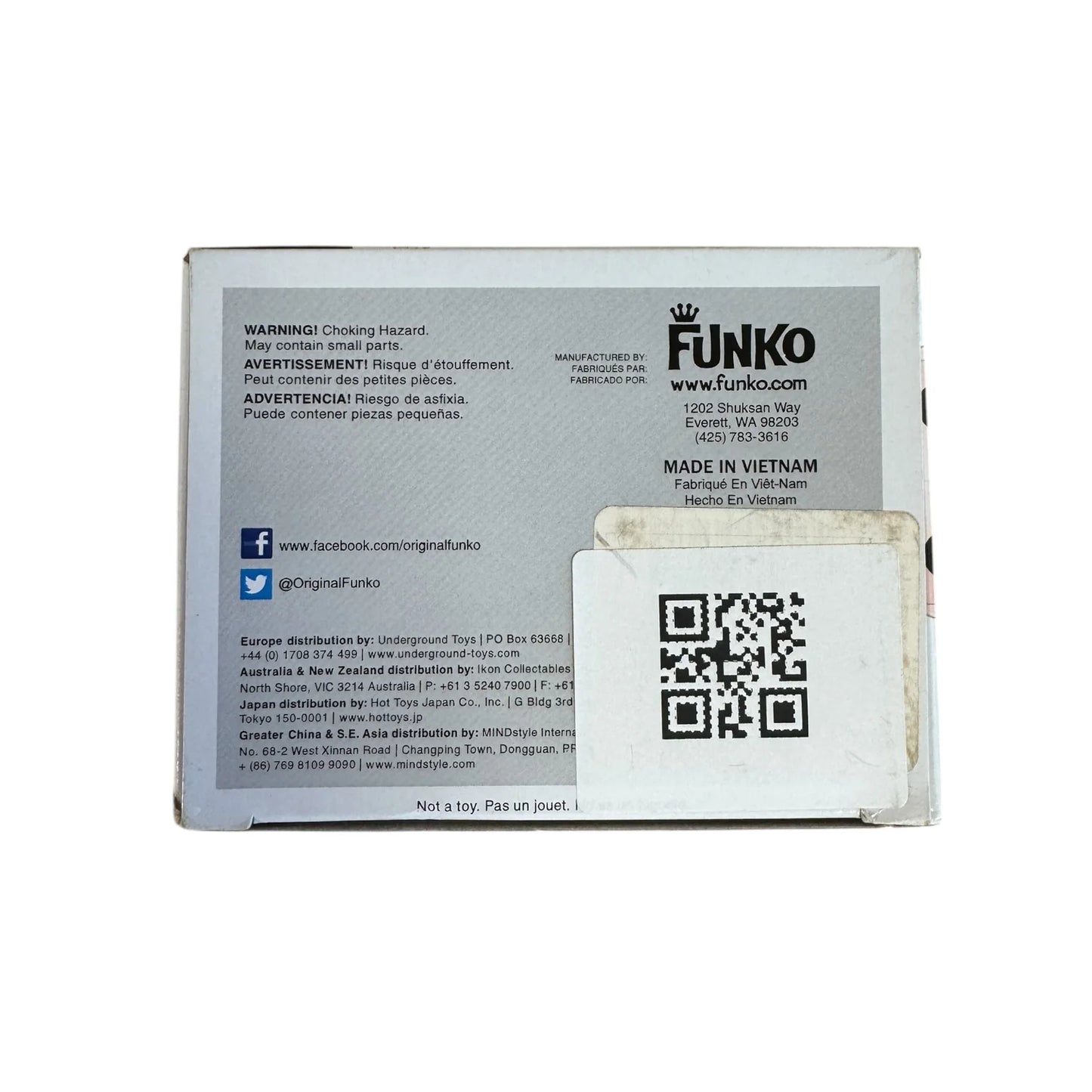 Ninth Doctor Funko Pop! #294 - Doctor Who - Condition 6.5\\/10