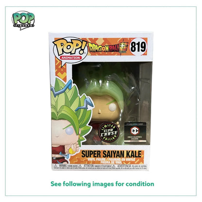 Super Saiyan Kale #819 (Beserk Glow Chase) Funko Pop! - Dragon Ball Super - Chalice Collectibles Exclusive - Condition 8.5\/10