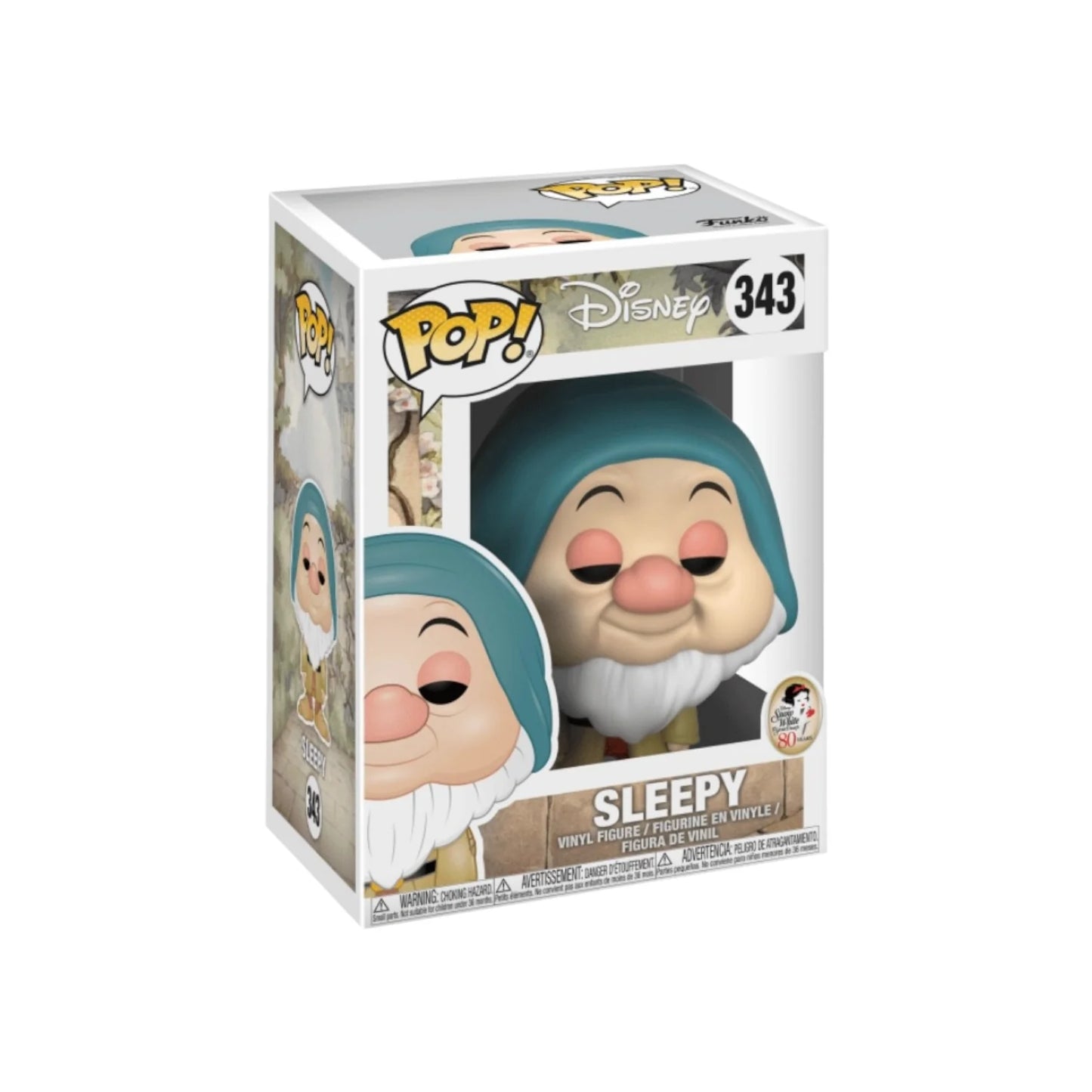 Sleepy #343 Funko Pop! - Snow White and The Seven Dwarfs