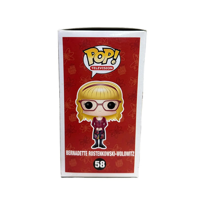 Bernadette Rostenkowski-Wolowitz #58 Funko Pop! - The Big Bang Theory - 2013 Pop! - Condition 7.5\\/10