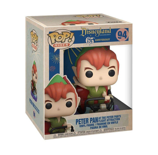 Peter Pan at the Peter Pan's Flight Attraction #94 Funko Pop! Disneyland 65th Anniversary