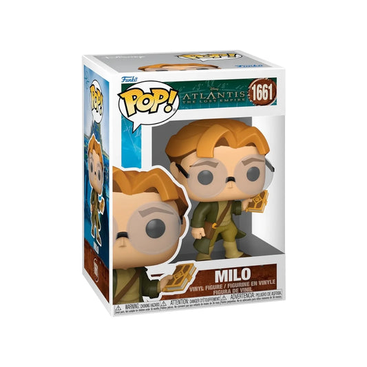 Milo #1661 Funko Pop - Atlantis: The Lost Empire - Disney - PREORDER
