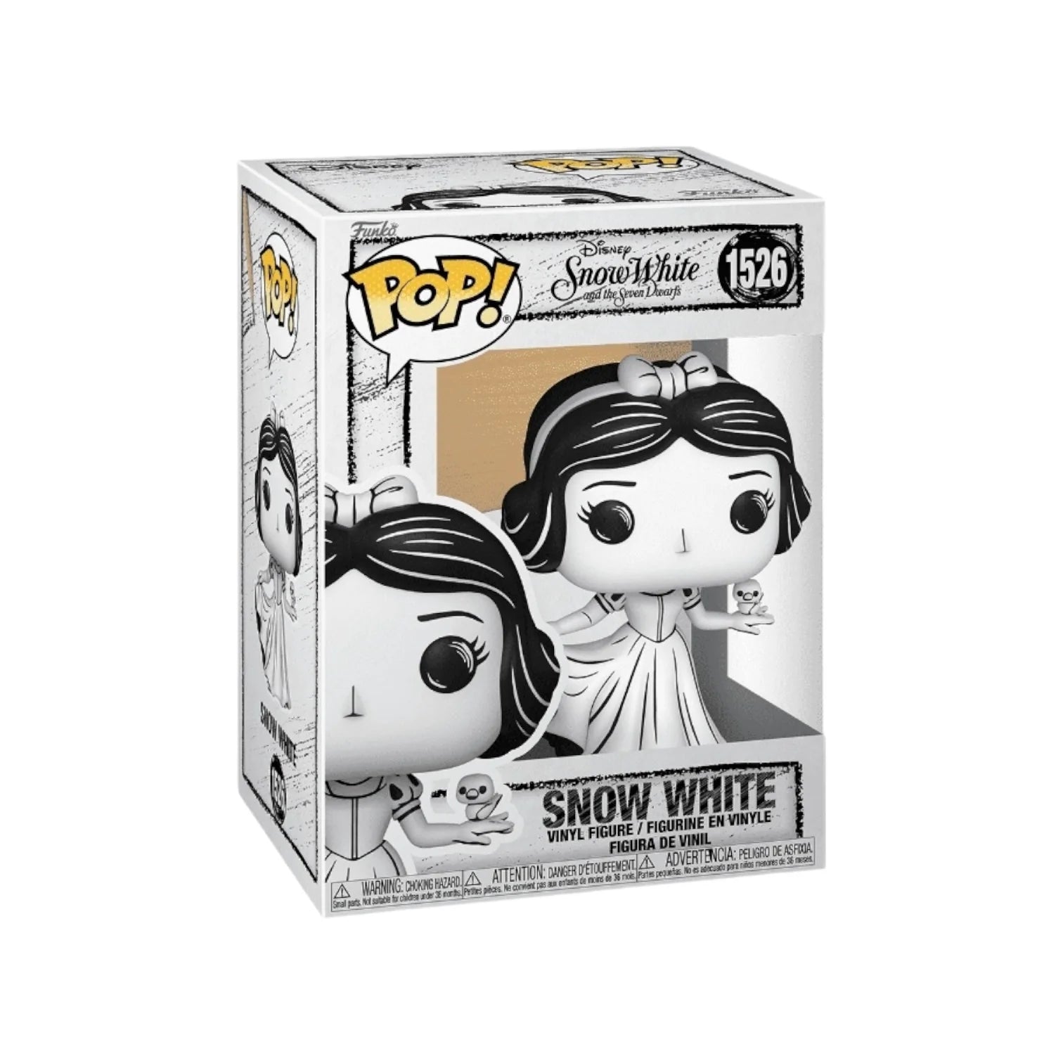 Snow White #1526 Funko Pop - Disney Sketch