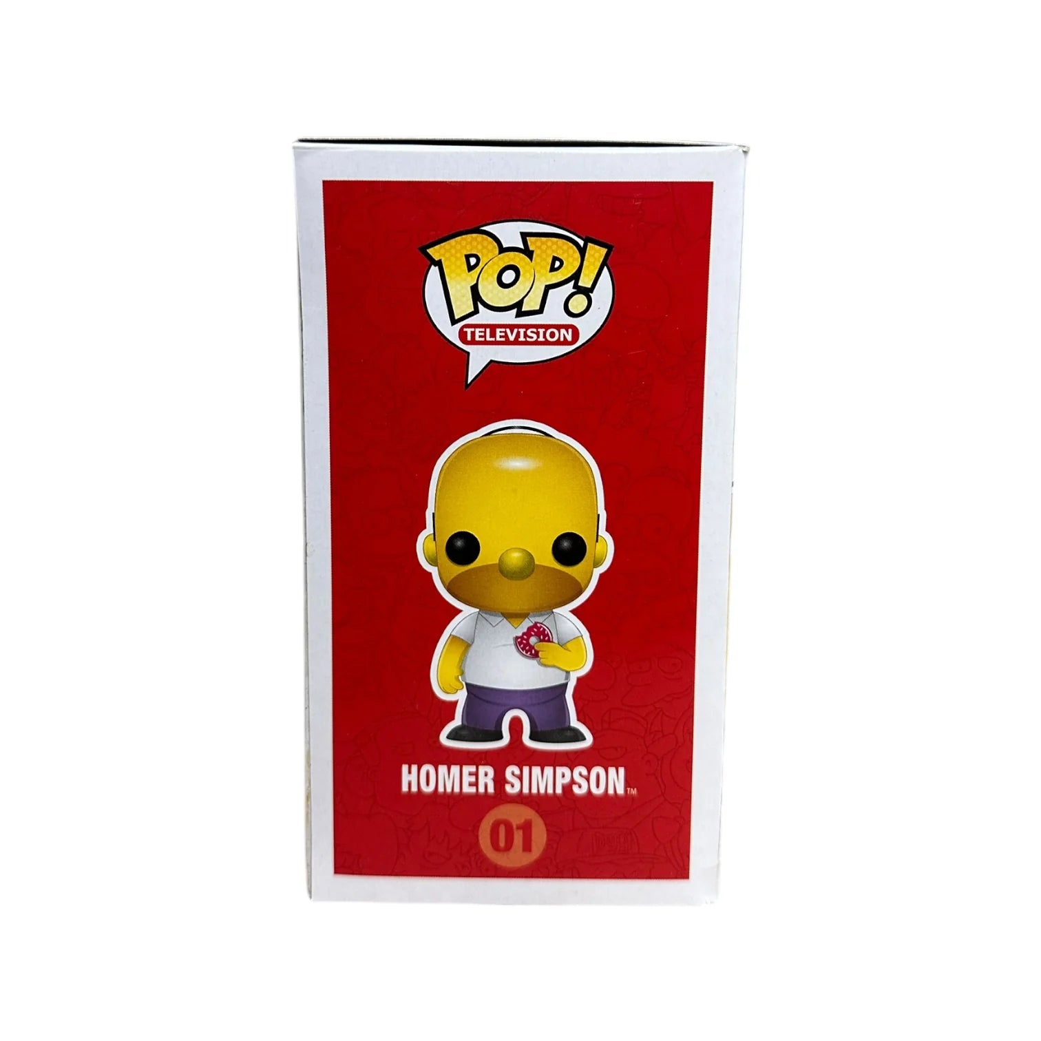 The Simpsons Original Funko Pop Set! - Homer #01, Marge #02, Bart #03, Krusty The Clown #04 - 2011 Pop! - Condition 8-8.5\\/10