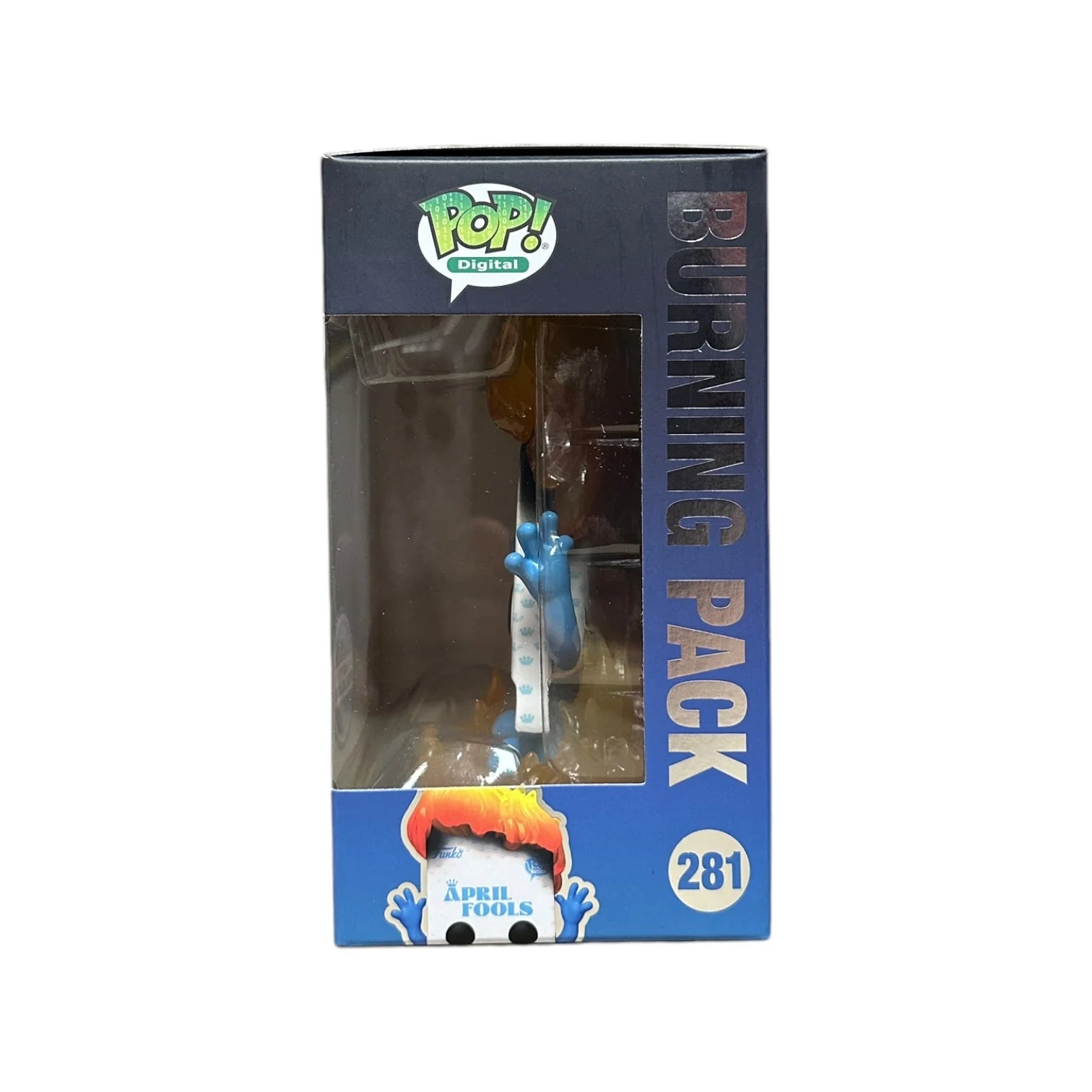 Burning Pack #281 Funko Pop! - April Fools - NFT Release Exclusive LE1400 Pcs - Condition 9\\/10
