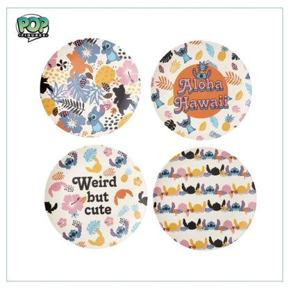 Lilo and Stitch Funko Bamboo Plate Set - Set of 4