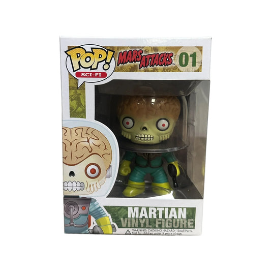 Martian #01 Funko Pop! - Mars Attacks - 2011 Pop! - Condition 9\/10