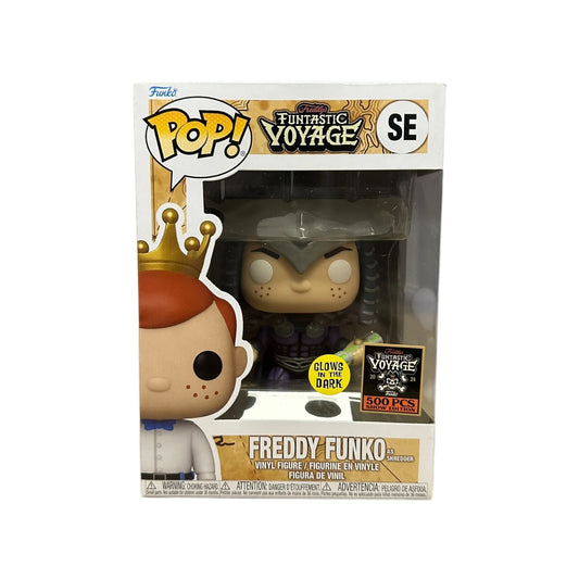 Freddy Funko as Shredder (Glows in the Dark) Funko Pop! - Teenage Mutant Ninja Turtles - Freddy's Funtastic Voyage 2024 Show Edition LE500 Pcs - Condition 8.75\\/10