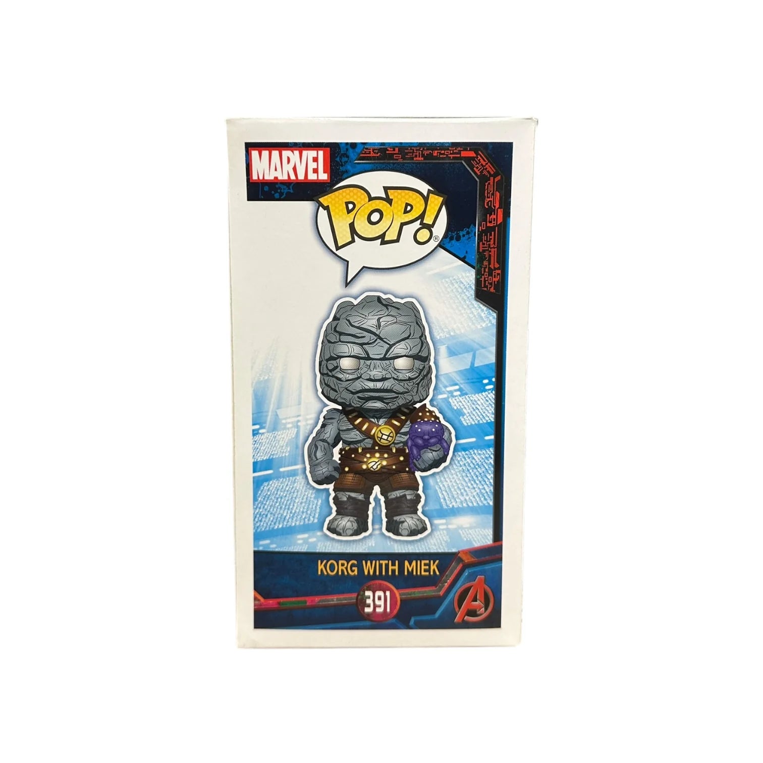 Korg with Miek #391 Funko Pop! - Thor: Ragnarok - NYCC 2018 Official Convention Exclusive - Condition 8.5\\/10