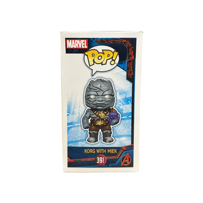 Korg with Miek #391 Funko Pop! - Thor: Ragnarok - NYCC 2018 Official Convention Exclusive - Condition 8.5\\/10