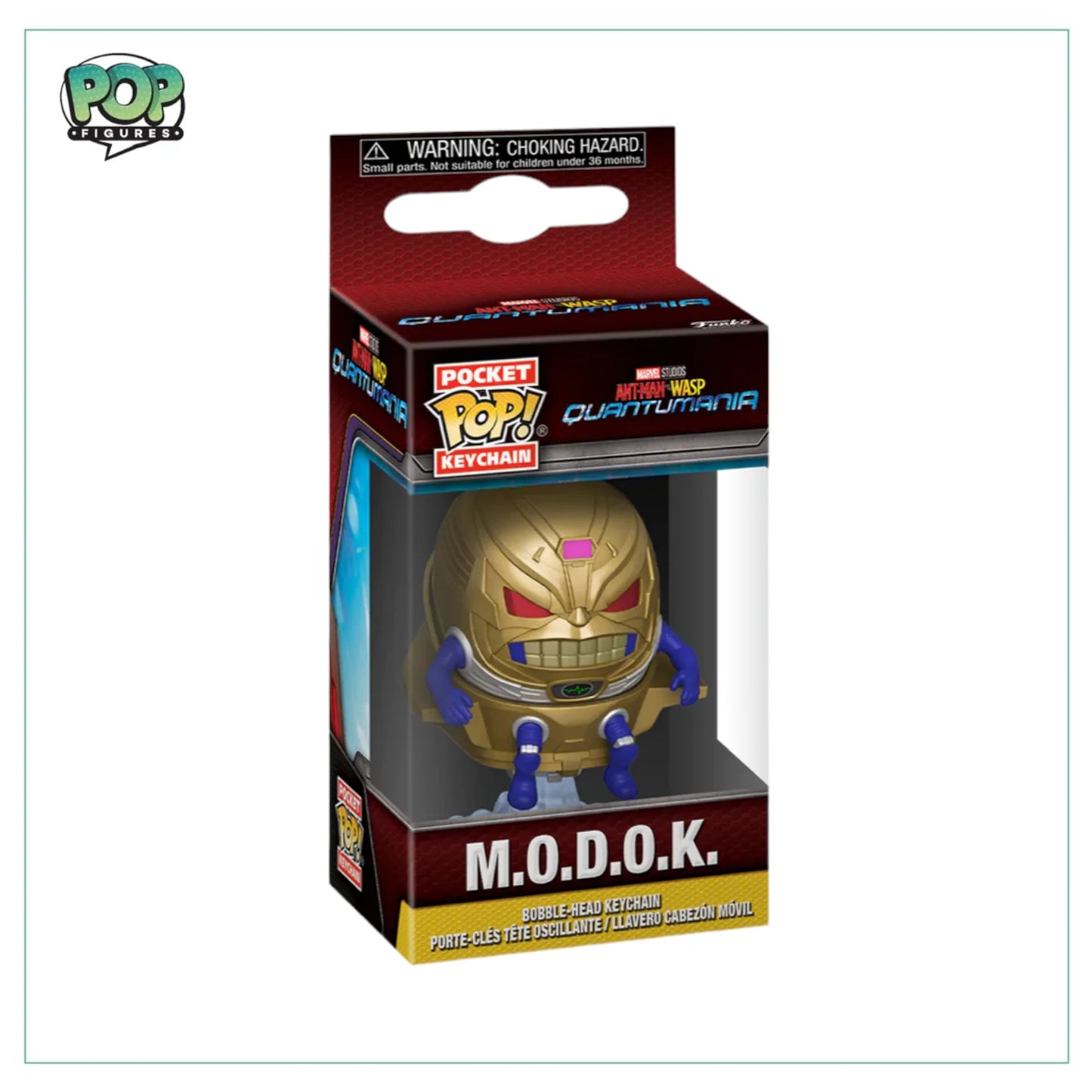 M.O.D.O.K - Ant-Man \\u0026 The Wasp Quantumania - Funko Pocket Pop Keychain!