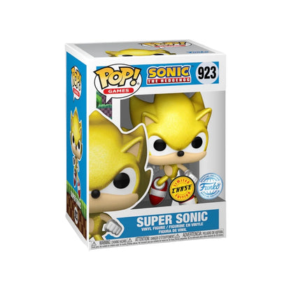 Super Sonic #923 with a Chance of Chase Funko Pop! - Sonic the Hedgehog - Special Edition - Pop Figures Exclusive