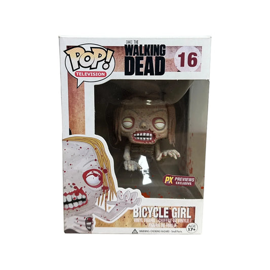 Bicycle Girl #16 (Bloody) Funko Pop! - The Walking Dead - PX Previews Exclusive - Condition 6.5\\/10