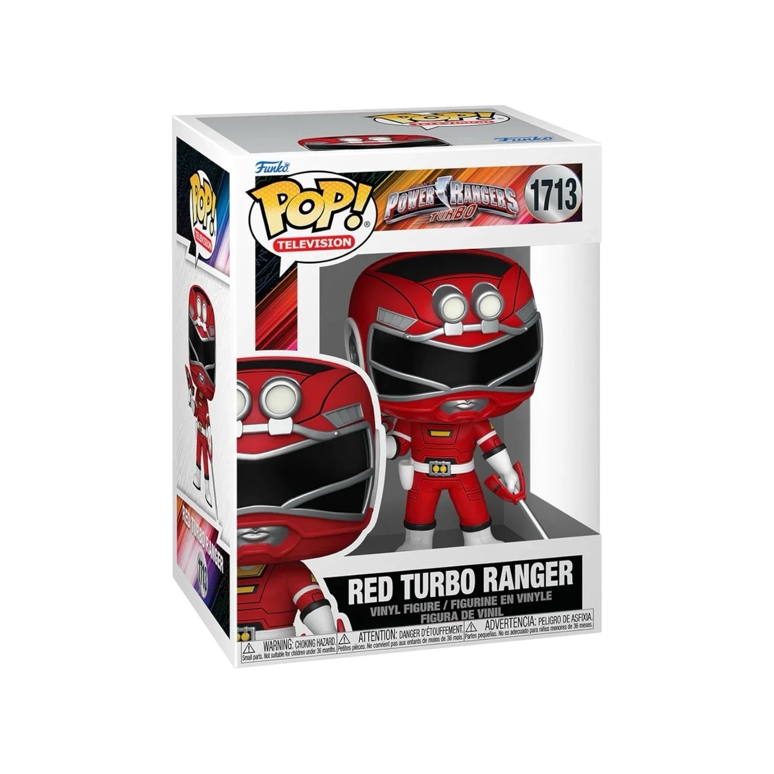 Red Turbo Ranger #1713 Funko Pop - Power Ranger : Turbo
