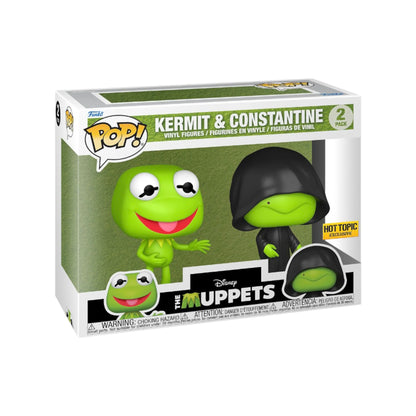Kermit \\u0026 Constantine 2 Pack Funko Pop! - The Muppets - Hot Topic Exclusive