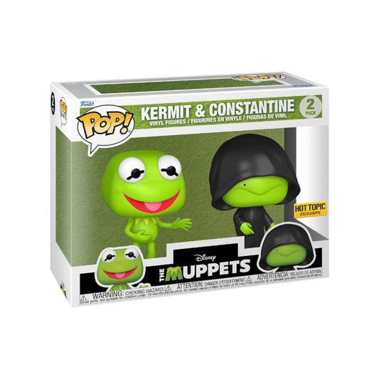 Kermit \\u0026 Constantine 2 Pack Funko Pop! - The Muppets - Hot Topic Exclusive