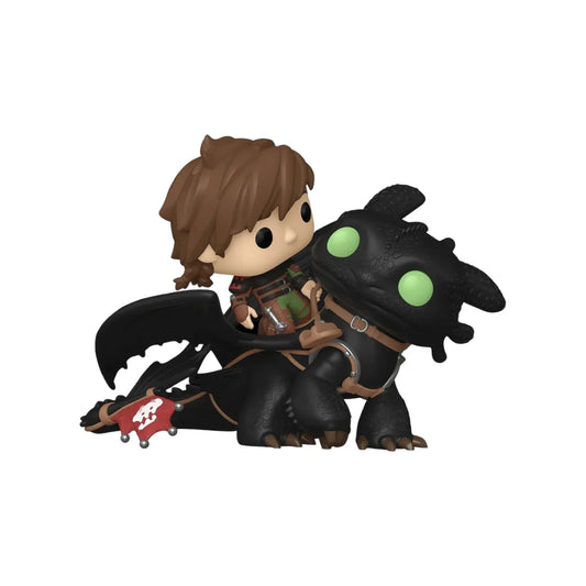 OUT OF BOX - Hiccup With Toothless #123 Funko Pop! Ride - How To Train Your Dragon 2